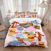 Pooh Friends Adventure Print 3Pcs Bedding Setduvet Cover With 2 Bedropillowcase Home Birthday Gift