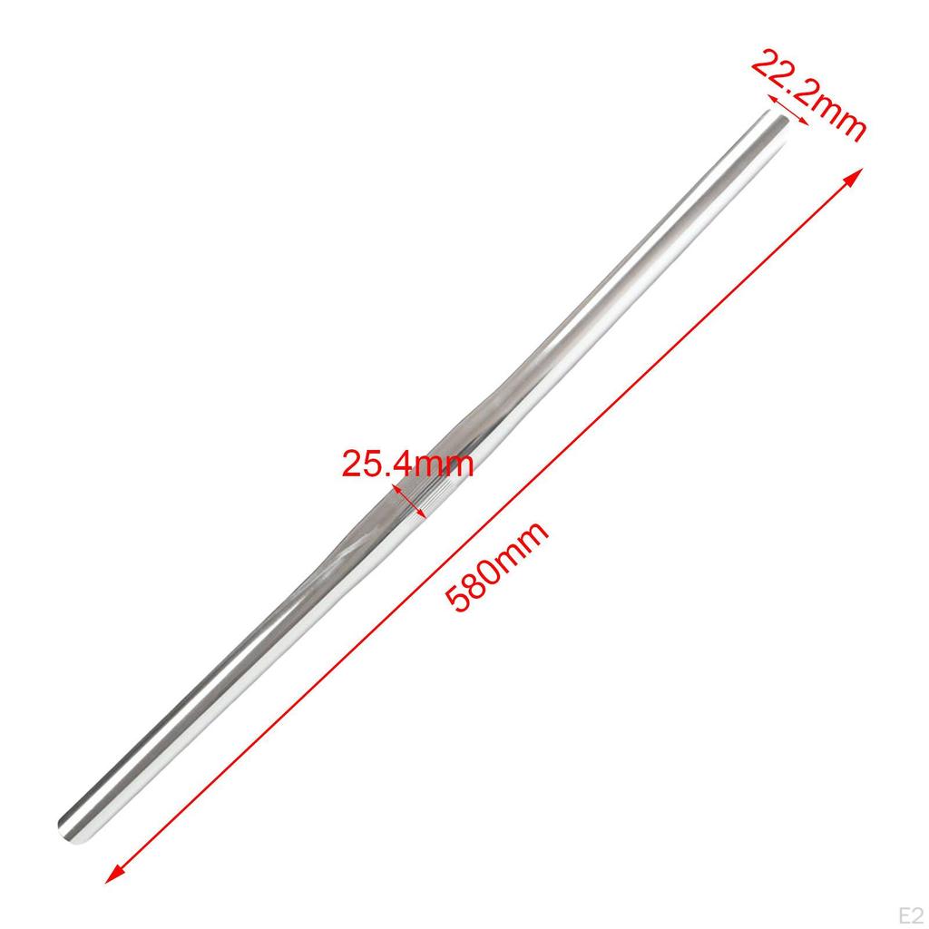 Kierownica Rowerowa Prosta 25,4 mm 580 mm Kierownica Riser
