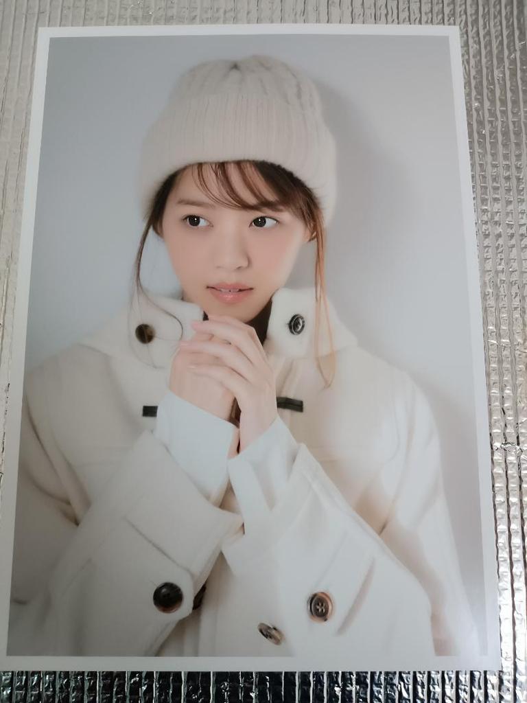 [USED] Nogizaka46 Nishino Nanase B5 Postcard Anan Seven Net Bonus 3-Piece Complete Set