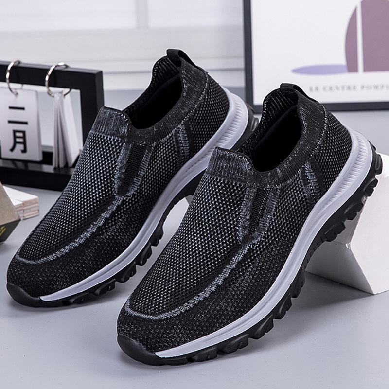

Мужская повседневная обувь Мужская обувь Легкие Удобные Дышащие Кроссовки для ходьбы Tenis Masculino Zapatillas Hombre 45 чёрный