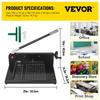 12" Width Manual Stack Paper Trimmer A4 Paper Cutter W/ Clamp & Safe Lock
