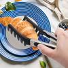 Heat-resistant Food Tongs Stainless Steel Noodle Tong Non-slip Handle BBQ Salad Pasta Clips Cooking Clamp Kitchen Accessories