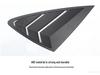 Rear Window Louvers/Air Vent Spoiler for Roewe I6/Ei6/I6Plus Triangular Window