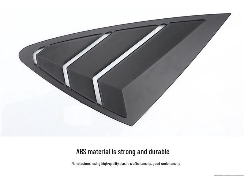 Rear Window Louvers/Air Vent Spoiler for Roewe I6/Ei6/I6Plus Triangular Window