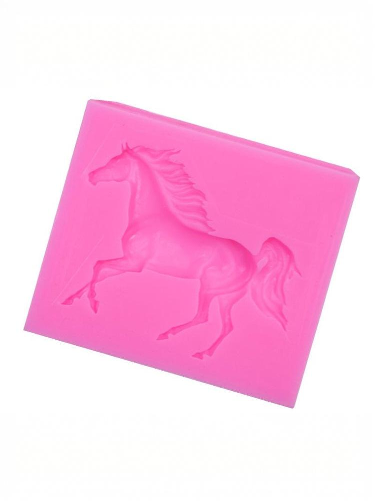 Horse Silicone Molds Horse Fondant Cake Decorating Tools Cupcake Candy Craft Gum Paste Polymer Clay