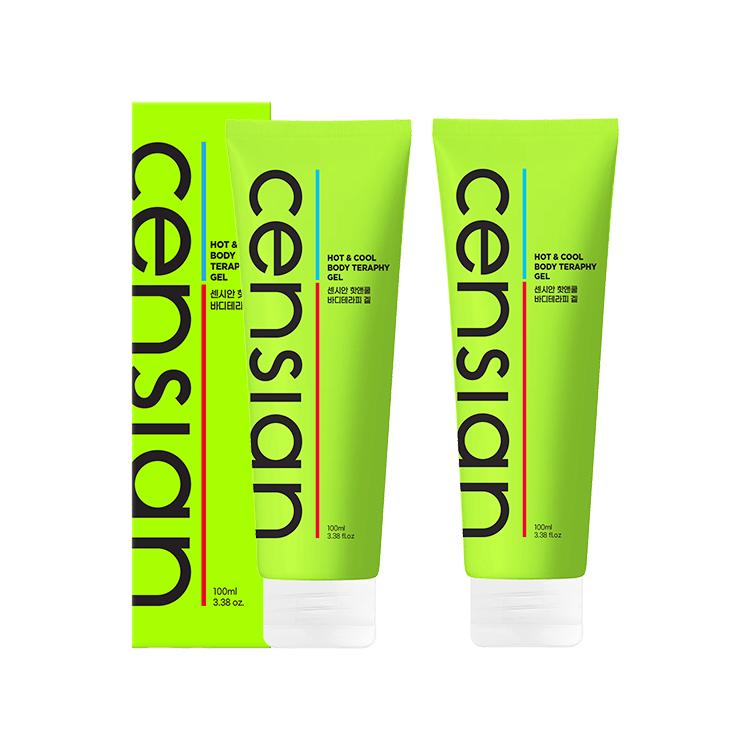 Sensian Hot & Cool Body Therapy Gel 100ml (2 pieces)