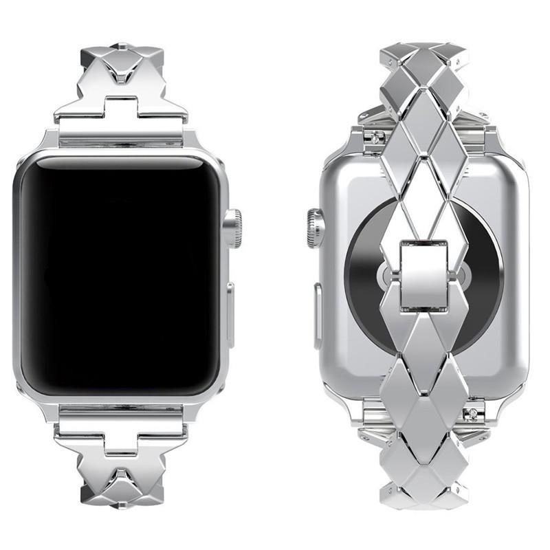 Stainless Steel Strap For Apple Watch 8 7 4 5 6 SE 45mm 41mm 44mm 40mm Metal Bracelets for Iwatch 3 38mm 42mm Watch Accessories