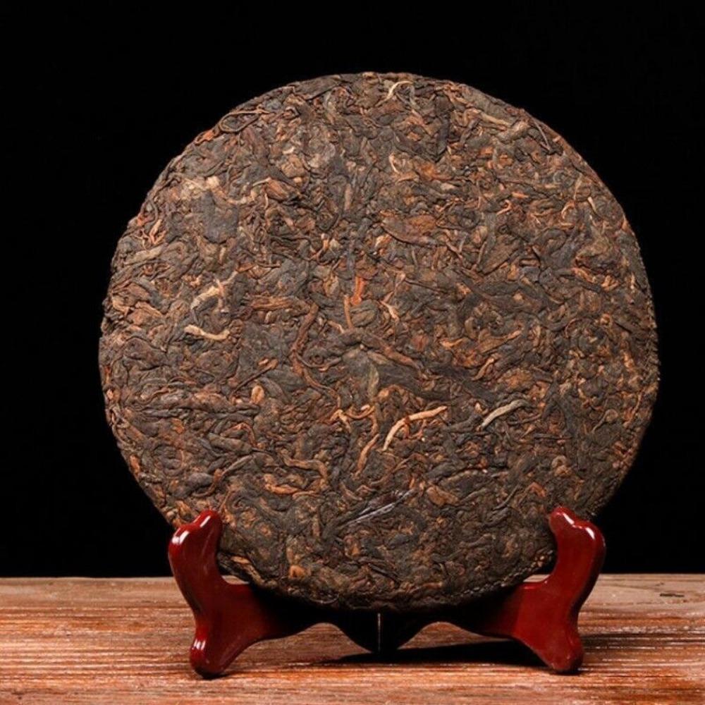 Yunnan Pu'er Tea Ripe Tea Old Pu'er Yunnan Qizi Cake 357g