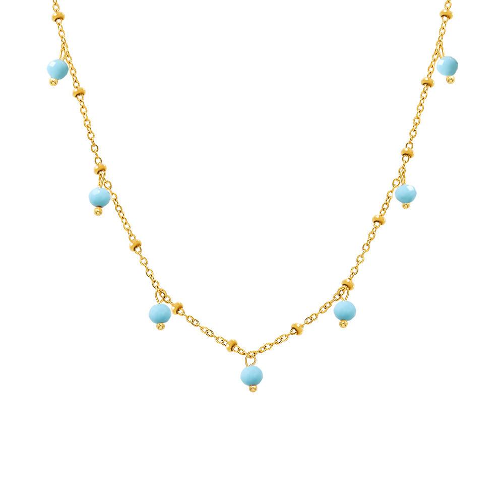 жемчужное ожерелье Ожерелье с кристальным сердцем Модное корейское волна Блестящая цепочка на ключицу Ожерелье Женское трендовое для вечеринки Подарки 25