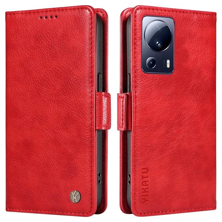 

YK-007 For Xiaomi 13 Lite / Civi 2 5G Case Wallet Leather + TPU Phone Cover