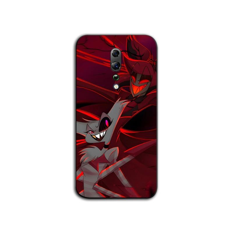 Hazbin Hotels Alastor telefonveske for OPPO Finn X5 X3 X2 A93 Reno 8 7 Pro A74 A72 A53 Soft svart telefondeksel