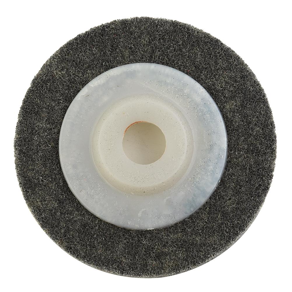 100mm Nylon Fiber Polishing Buffings Wheel Pad Disc For Angle Grinder Useful