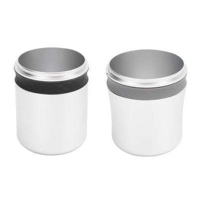 Tasse Doseuse pour Machine à Café Large Ouverture Alliage d'Aluminium Facile à Utiliser Tasse à Café en Poudre pour Porte-Filtres