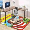 1pc Curious George (6) Design Area Rug - Non-Slip, Soft & Cozy Floor Mat for Living Room, Bedroom, Office - Indoor/Outdoor Decorative Carpet