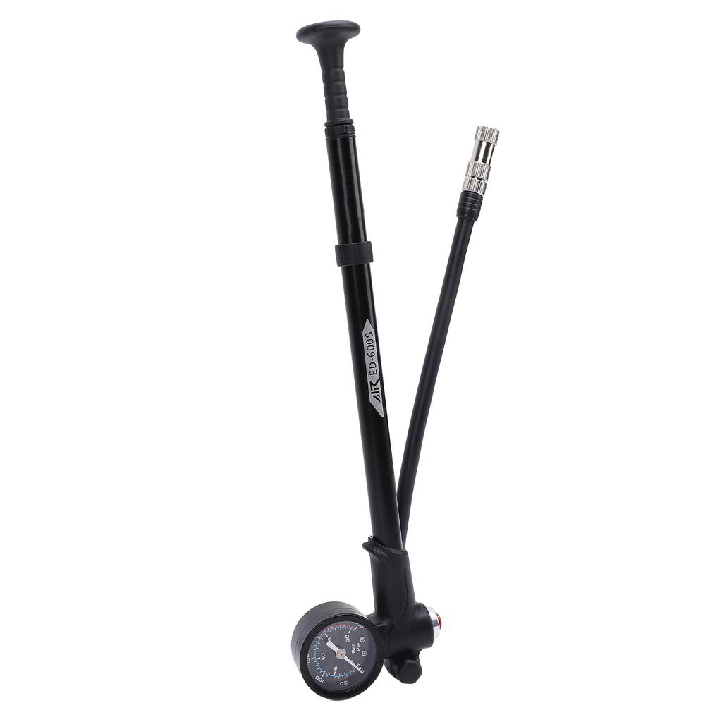 Shock Pump for Mountain Road Bike High Pressure 300PSI for Front Fork Rear Bike Suspension Air Pump with Gauge