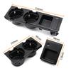 Car Black Beige Center Console Water Cup Holder Beverage Bottle Holder Coin Tray For Bmw 3 Series E46 323i 318i 320i 1998-2006