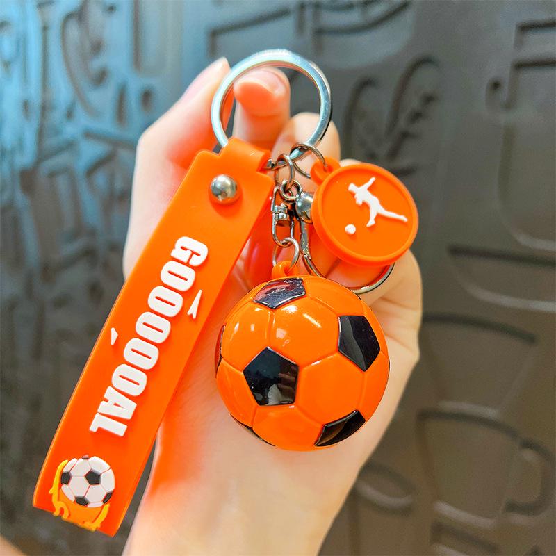 Cross-border Creative Football Keychain Pendant: Cute Couple Bag Gift