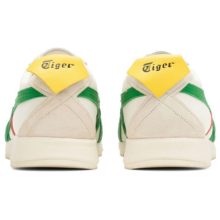 ONITSUKA TIGER Mexico 66 Leather Sports Comfortable Non-Slip Wear-Resistant Low-Top Casual Shoes Unisex Sneaker White Red Green 1183B889-103