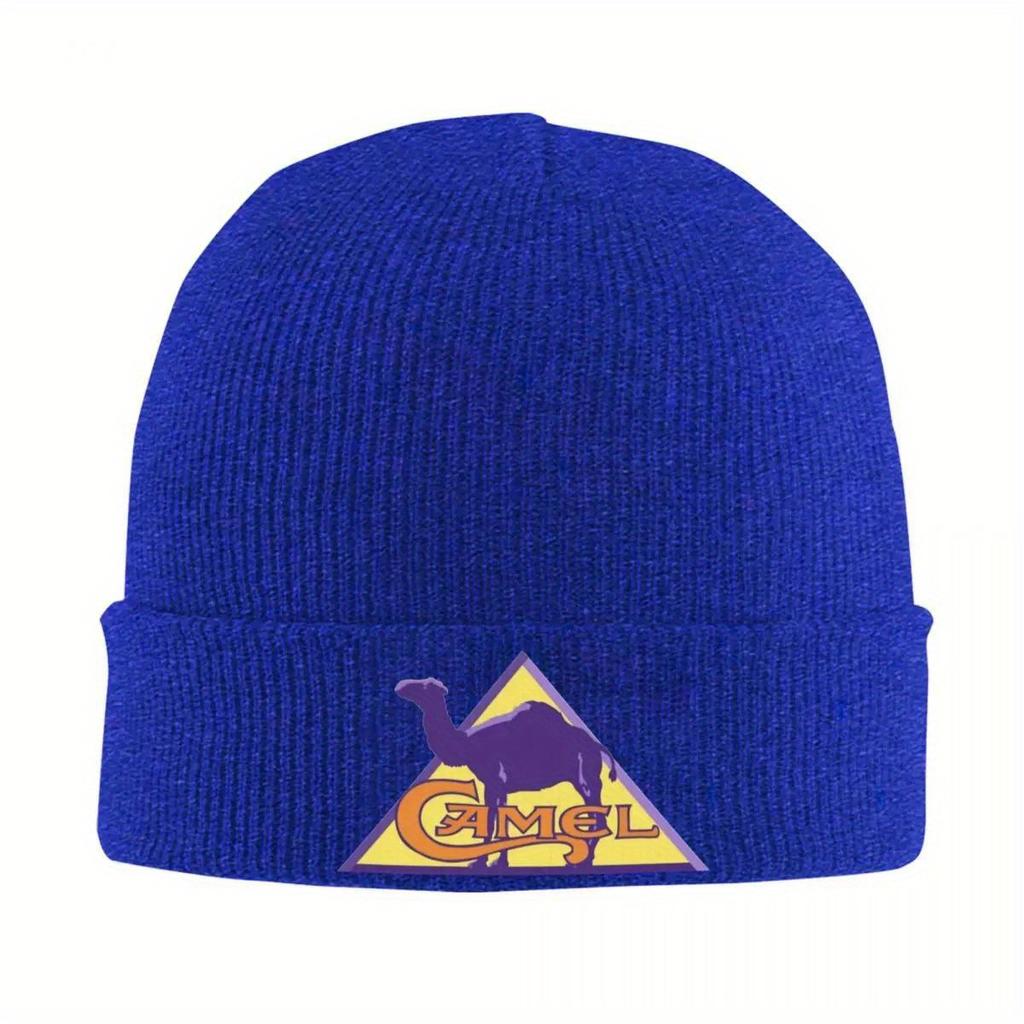 Camel Cigarettes Graphic Hipster Beanie Hats Knit Hat Outdoor Head Wrap Adult Unisex Caps Autumn Custom Cute Bonnet Hats Gift