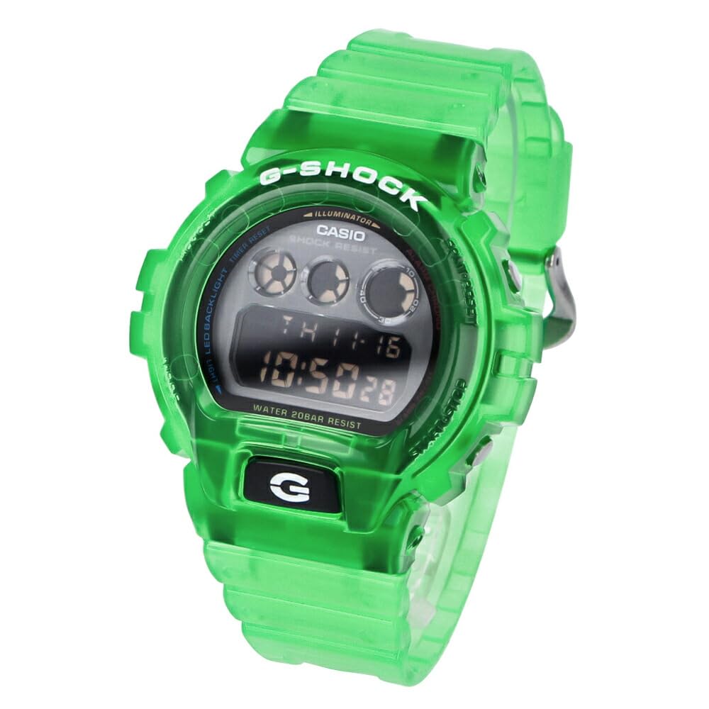 

CASIO Casio G-SHOCK G-Shock JOYTOPIA 6900 Watch Men s Green Clear Skeleton Black DW-6900JT-3