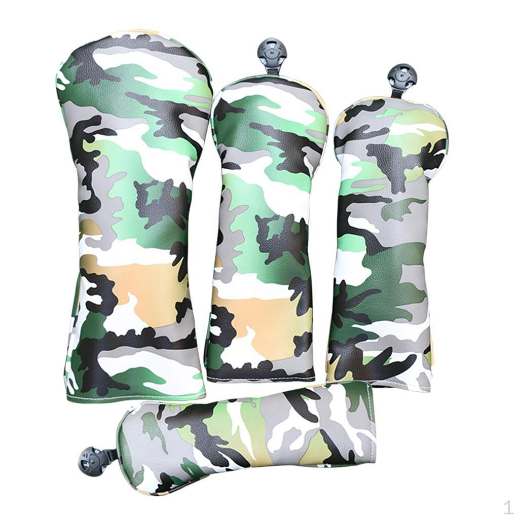4er-Pack Anti-Golf-Abdeckungen Driver 400cc Schlägerhaube