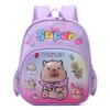 Kidfriendly Animated Backpack In Pink Purple Green And Blue For Use School