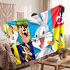 Looney Tunes Printed Flannel Blanket, Skin Friendly Warm Throw for Indoor Couch Bed Daily Use