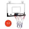 Indoor Wall-Mounted Mini Basketball Hoop Set