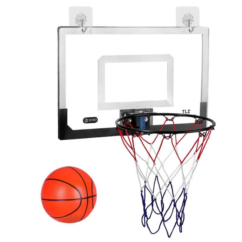 Indoor Wall-Mounted Mini Basketball Hoop Set
