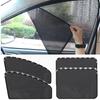 4Pcs Magnetic Car Window Sunshades UV Protection Privacy Screen Curtain Protectors Universal for Most Cars SUVs Trucks Easy Install