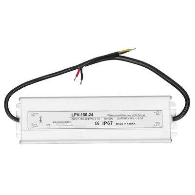 BERM Wasserdichtes Schaltnetzteil Transformatortreiber aus Aluminiumlegierung LPV-150-24 DC24V