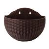 Flower Pot Exquisite Wall-mounted Plastic Wall Hanging Basket Flowerpot for Outdoor Garden Balcony Planter Bucket Home Decor