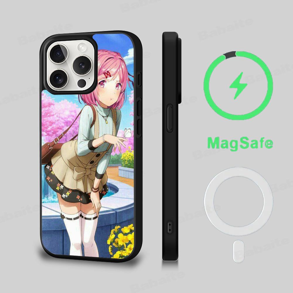 D-Doki-Dokies Phone Case Magnetic Case For iPhone 18 16 14 13 12 11 15 Pro Max Plus For Magsafe Wireless Charge Cover