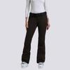 New Women's Slim Fit Ski Pants: Elastic, Double-Layered, Velvet-Lined, Windproof, Waterproof, Breathable, Solid Color.