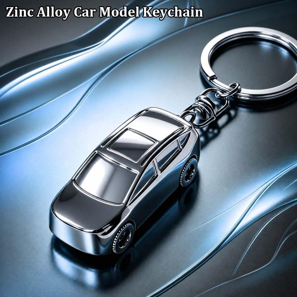 Portable Simulated Car Model Keychain Zinc Alloy Bag Charming Beach Slippers Pendant for Women Men