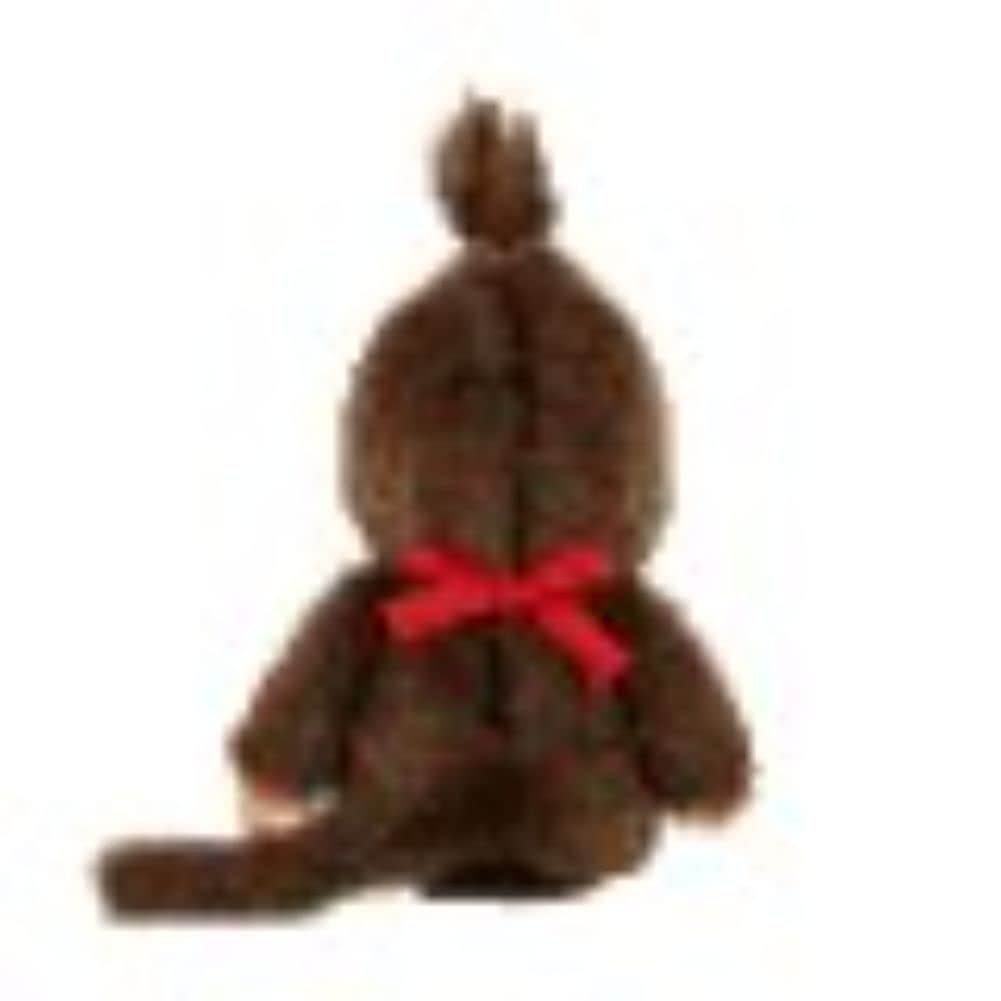 Sekiguchi Monchhichi Premium Standard SS Brown Girl Sitting Plush Toy 226788