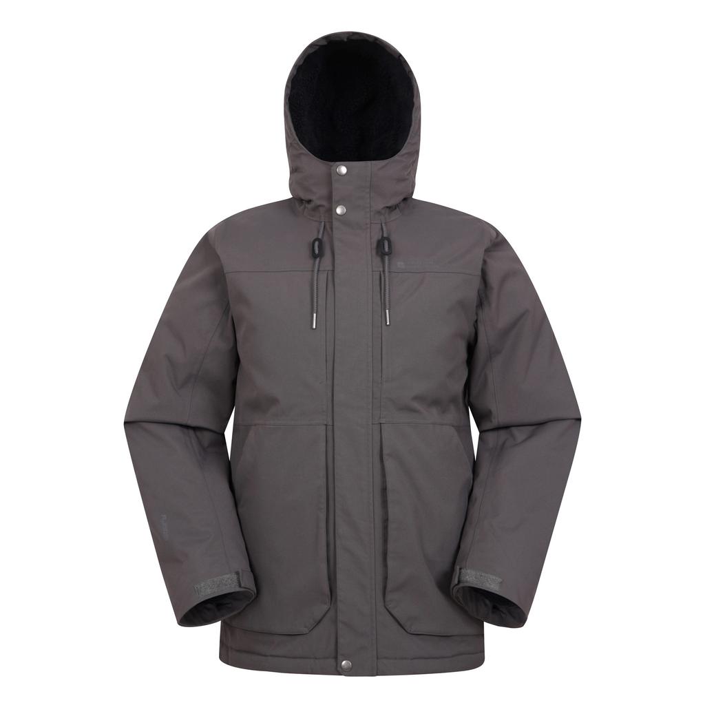 Mountain Warehouse Men's Coastline Borg Waterproof Jacket