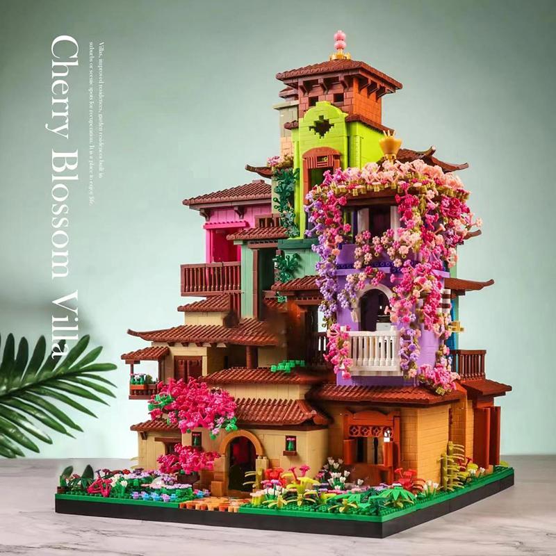 Non-Toxic 6180Pcs Building Blocks City Street View Magic House Castle Countryside Micro Assembly Children'S Toys For Kids Christmas Gifts