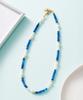 Polalita Blue And Pearl Bead Necklace (Plt-Nl-007_Na)