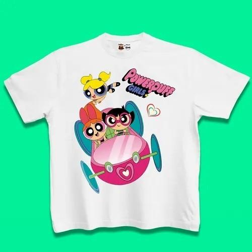 POWER PUFF GIRL Cartoon Retro Graphic Unisex T-shirt S-5XL Unisex T-Shirt XXXXL