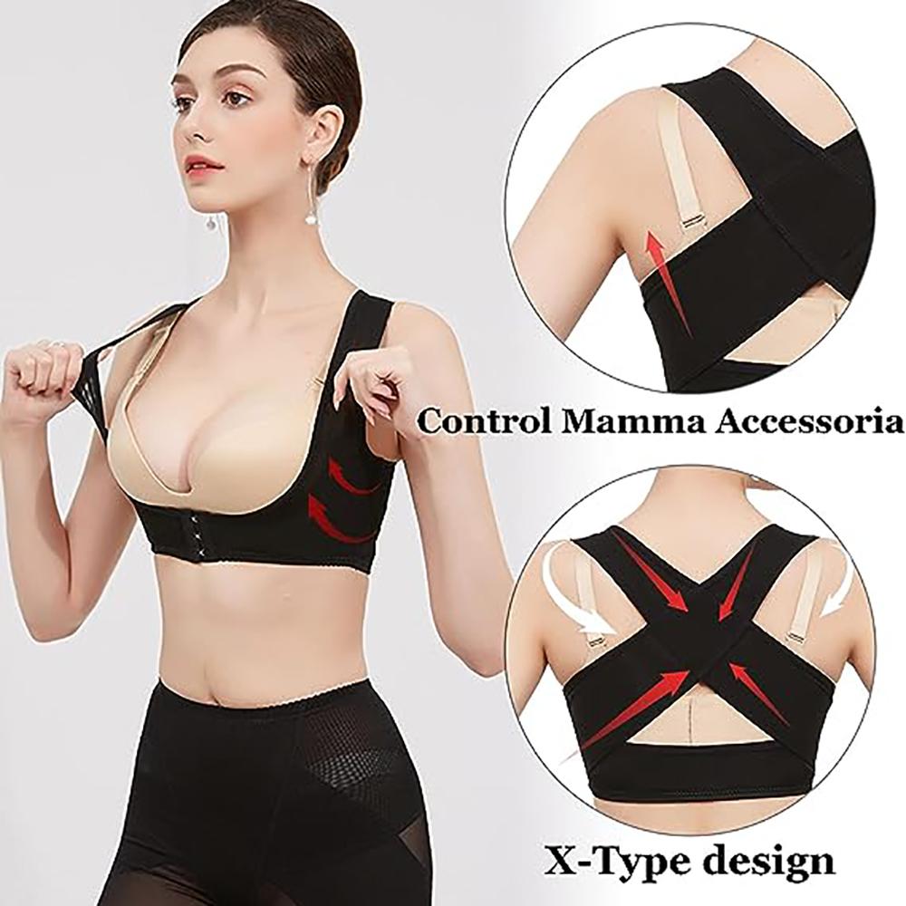 Breathable Hunchback Correction Belt Posture Corrector For Women Elastic Back Support Brace Comfortable Adult Women
