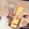 CAPPUVINI Milk Tea Velvet Liquid Eyeshadow Monochrome Matte Makeup Long-lasting Brown Eyeshadow