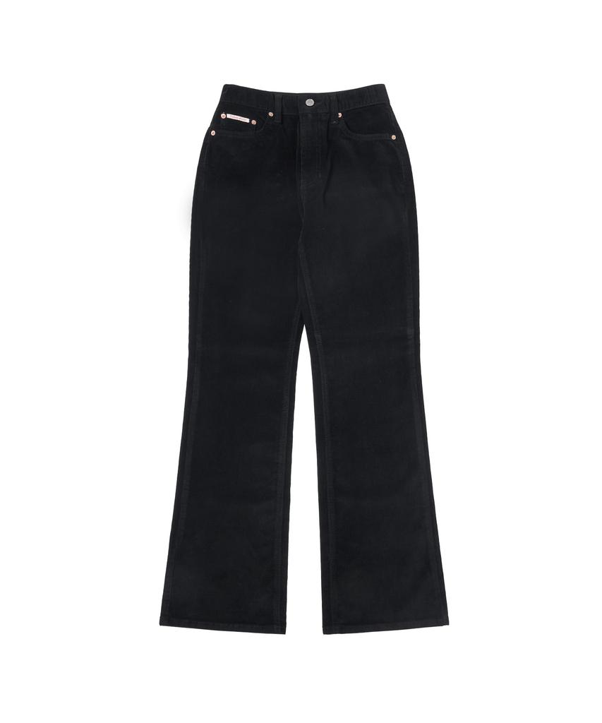 Banwonateullie P3201 Corduroy Flare Pants_Black