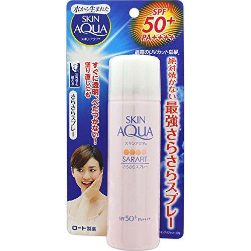 

Skin Aqua Sarafit UV Smooth Spray с цветочным ароматом 50 г (SPF50 + PA ++++)