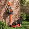Iron Wall Mount Chainsaw Holder Heavy-Duty Space Saving Tools Storage Hooks Garden Storage Chainsaw Stand Garden Tool Storage