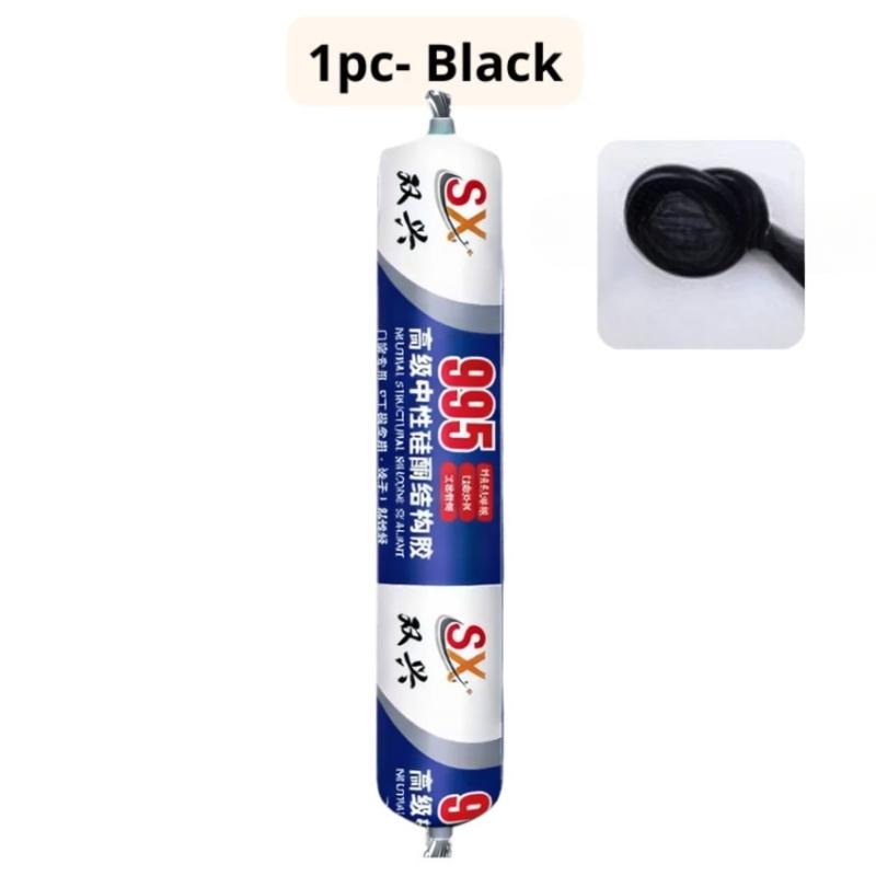 Silicone Waterproof Sealant 590Ml Strong Adhesive Quick Dry High Elastic Indoor Outdoor