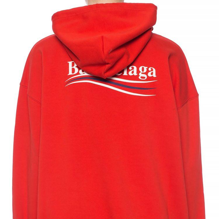 Balenciaga Campaign Logo-print Hoodie 556103TBV146403