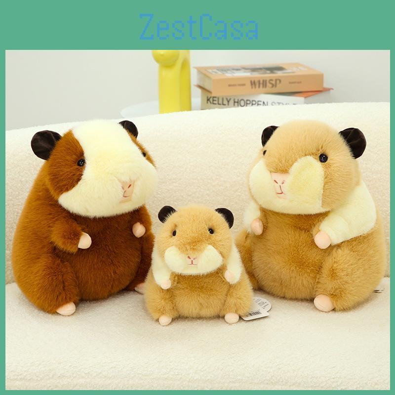 Pig Plush Guinea Toy Sitting Cavy Doll Stuffed Animal Cartoon Home Decor Gift
