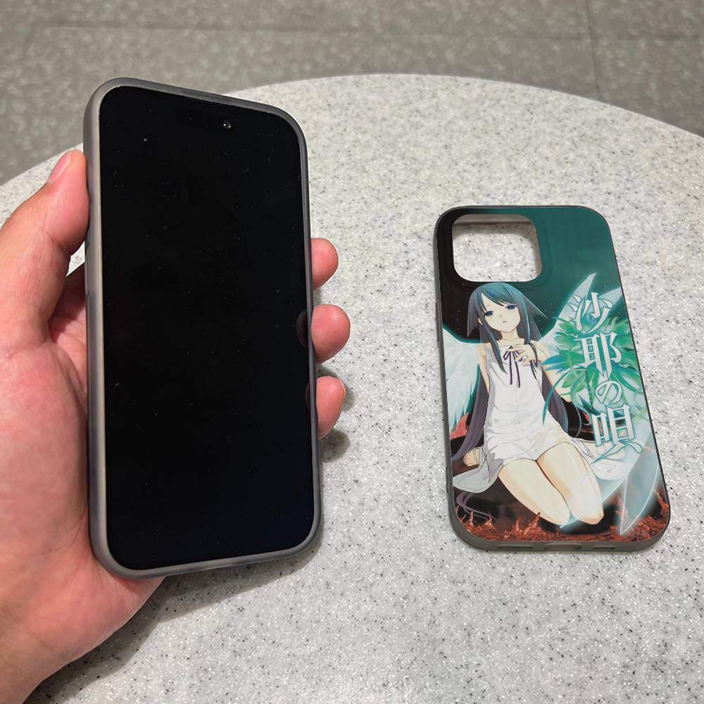 The Song Of Saya Horror Game Corrugated Pattern For IPhone 17 16 15 14 13 12 11 16 Pro Max Plus Pro Non-slip Phone Cover