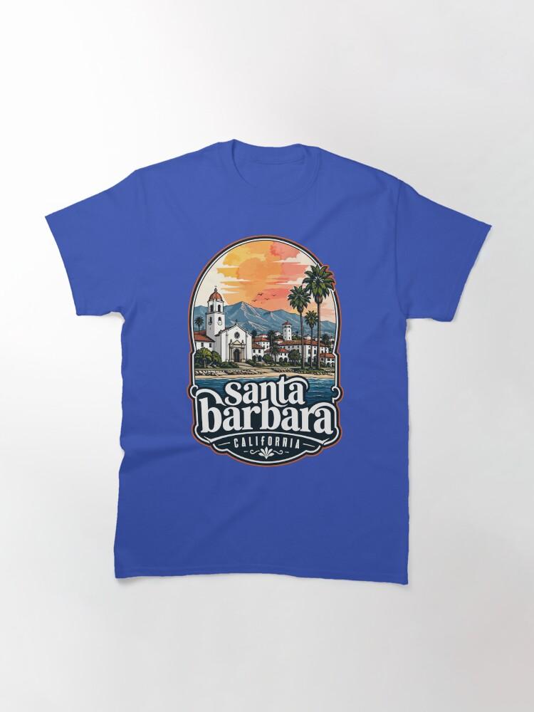 Barbara Santa Barbara California Coast Watercolor Travel Classic T-Shirt